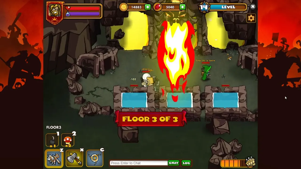 Dungeon Rampage Steam Key Global multiplayer action scenes