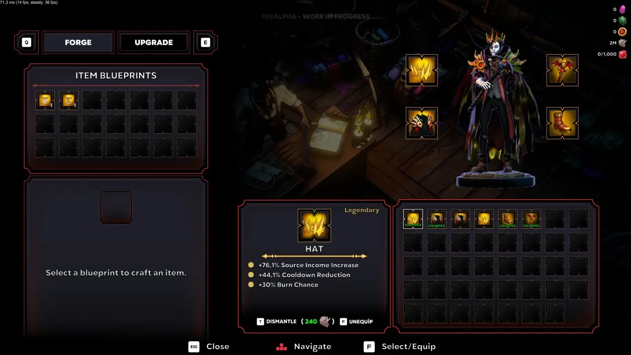 Strategic character progression and skill tree overview