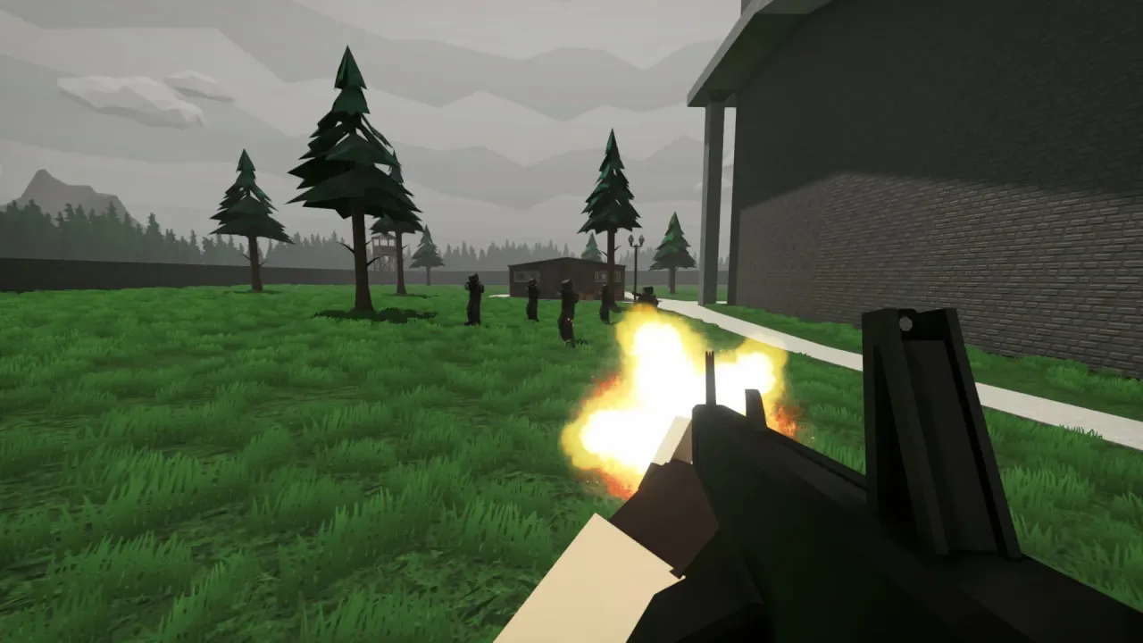 Custom map building and vehicle mechanics in sandbox mode