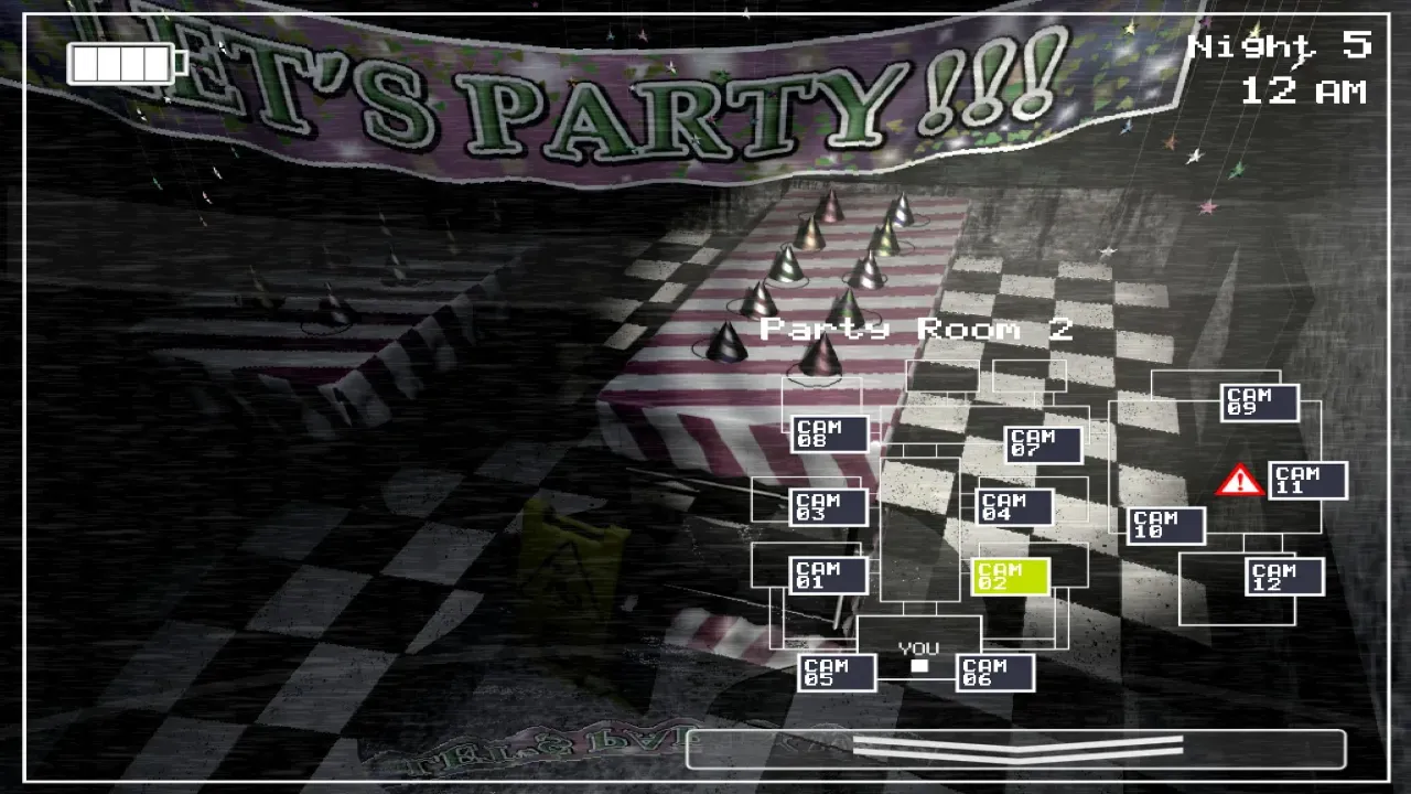 New toy animatronics standing in the prize corner