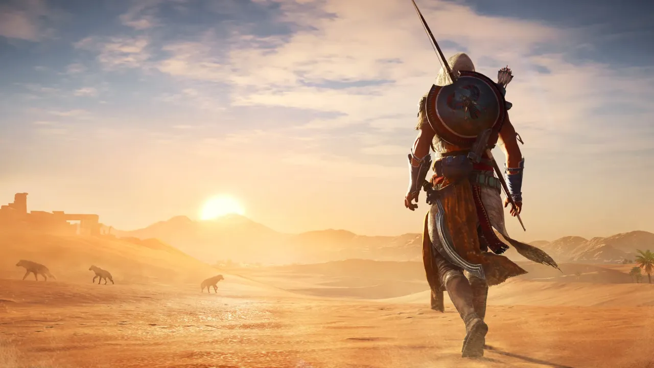 Assassins Creed Origins Steam Key Global featuring Bayek in Ancient Egypt