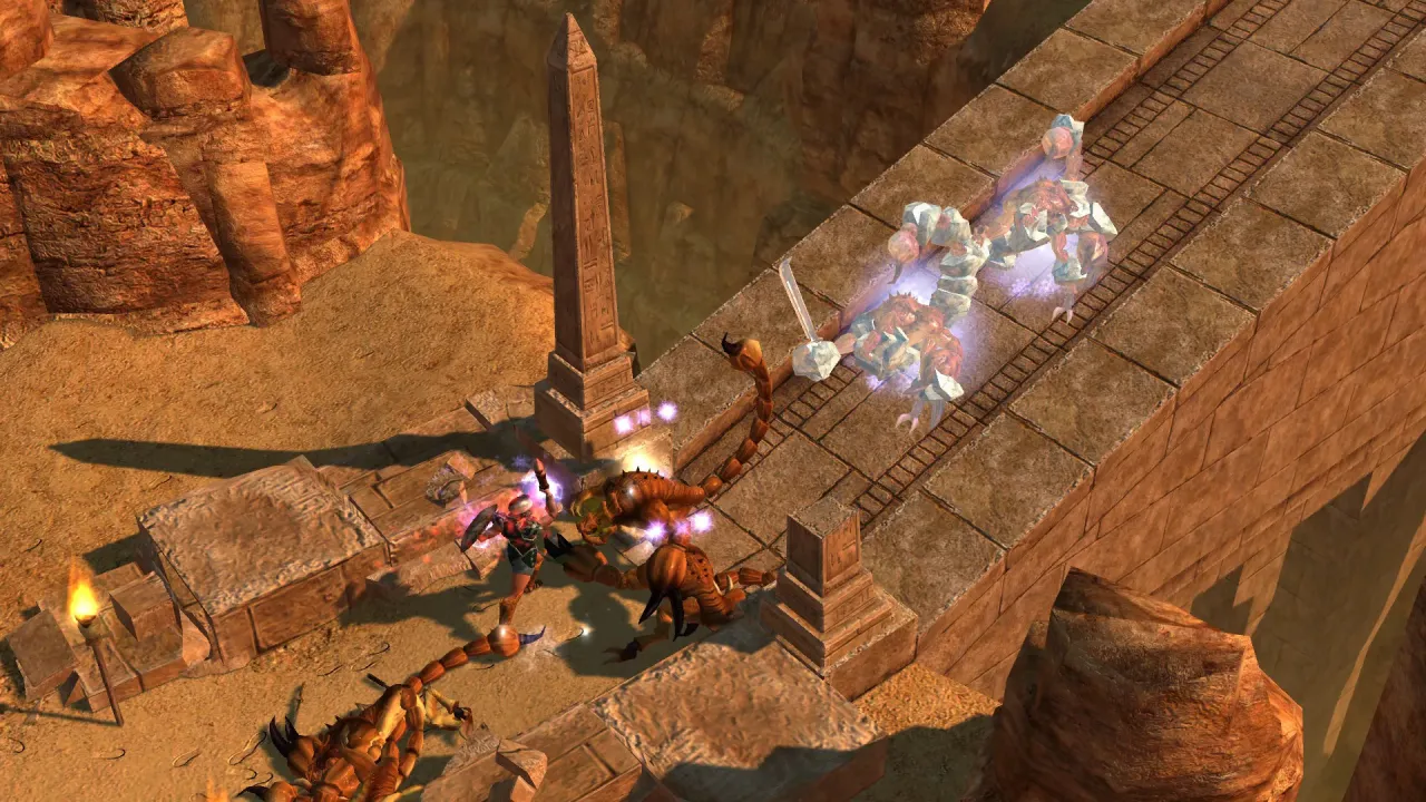 Titan Quest Anniversary Edition Steam Key Global featuring heroic combat in ancient Greece