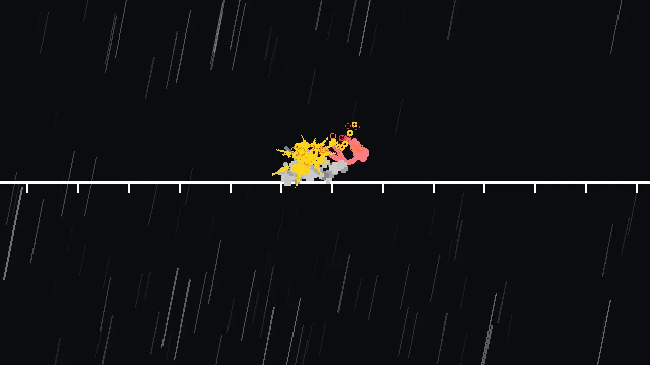 High speed combat replay showcasing intense martial arts