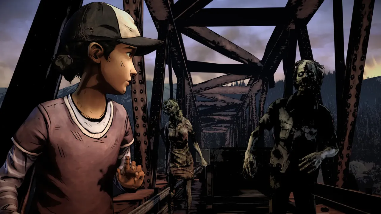 Emotional story choices in The Walking Dead narrative adventure