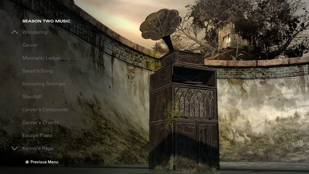 Clementine surviving through dangerous zombie infested environments