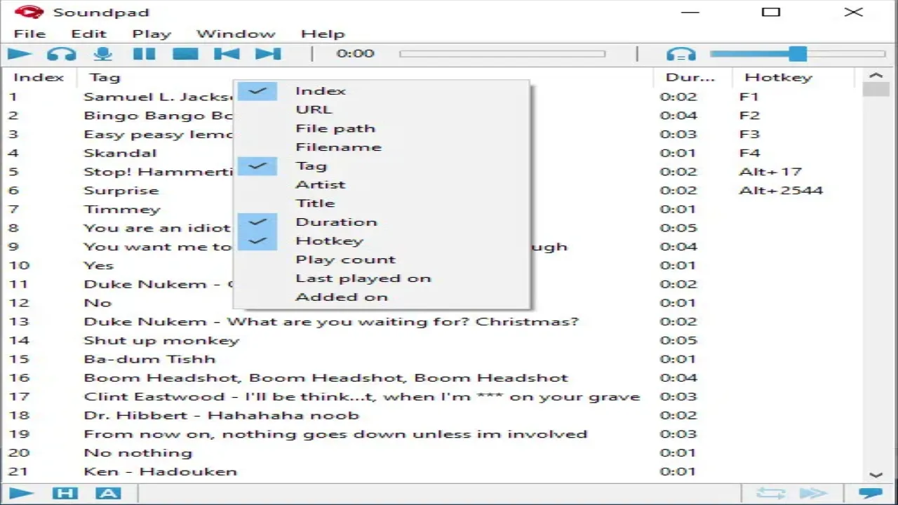 Recording sounds directly through the application