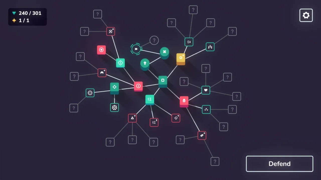 Outhold Steam Key Global gameplay showing a dark corridor