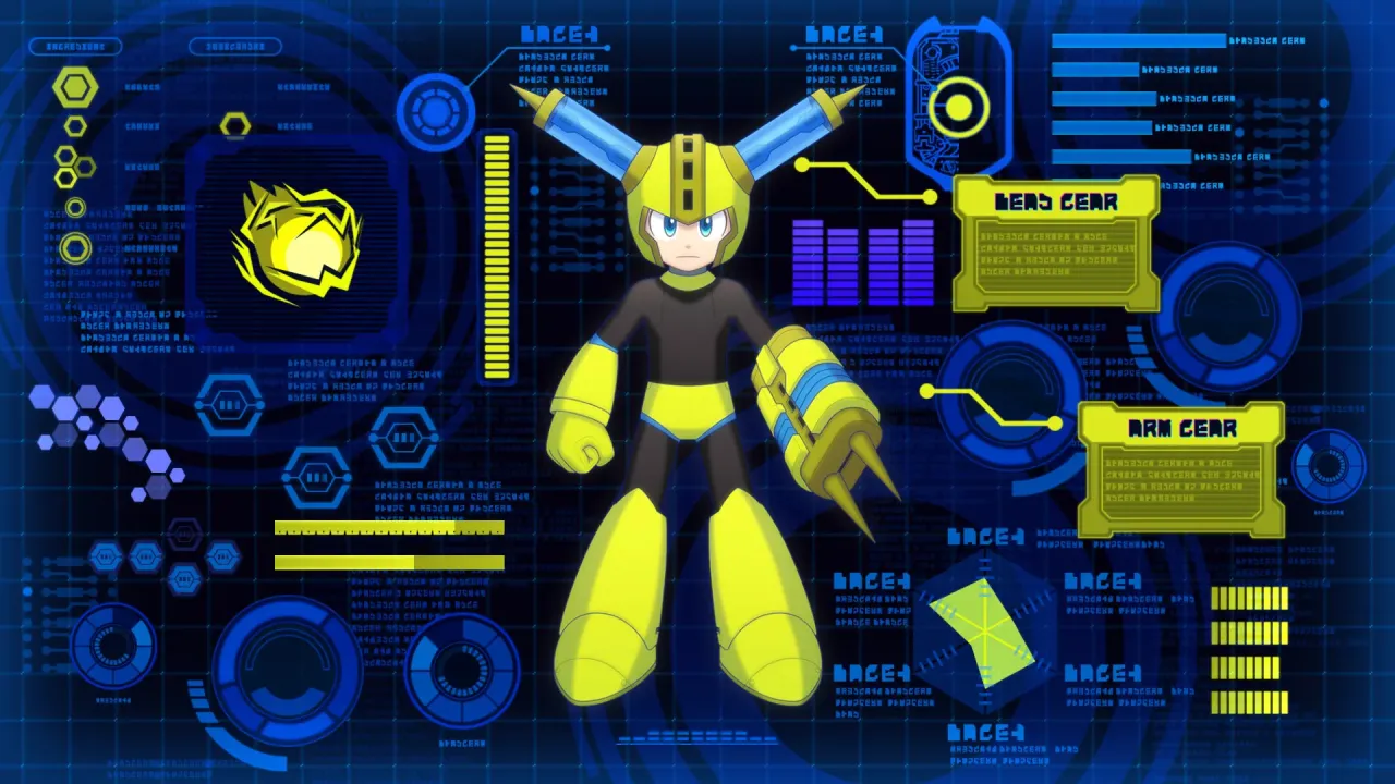 Classic side-scrolling platformer gameplay in Mega Man 11