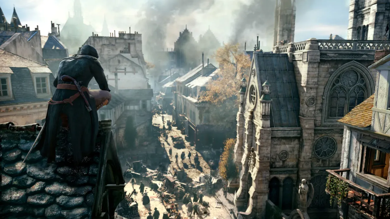Assassin's Creed Unity Steam Key Global parkour on Paris rooftops