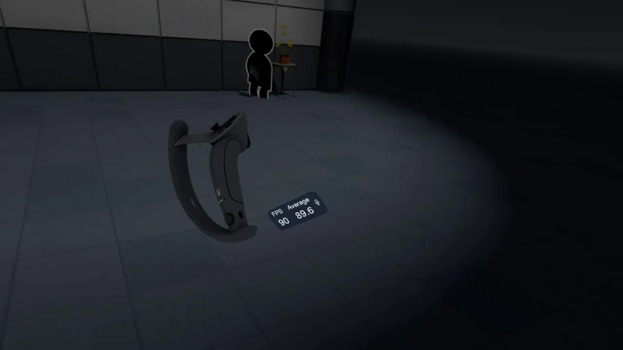 fpsVR Steam Key Global performance overlay showing frame times