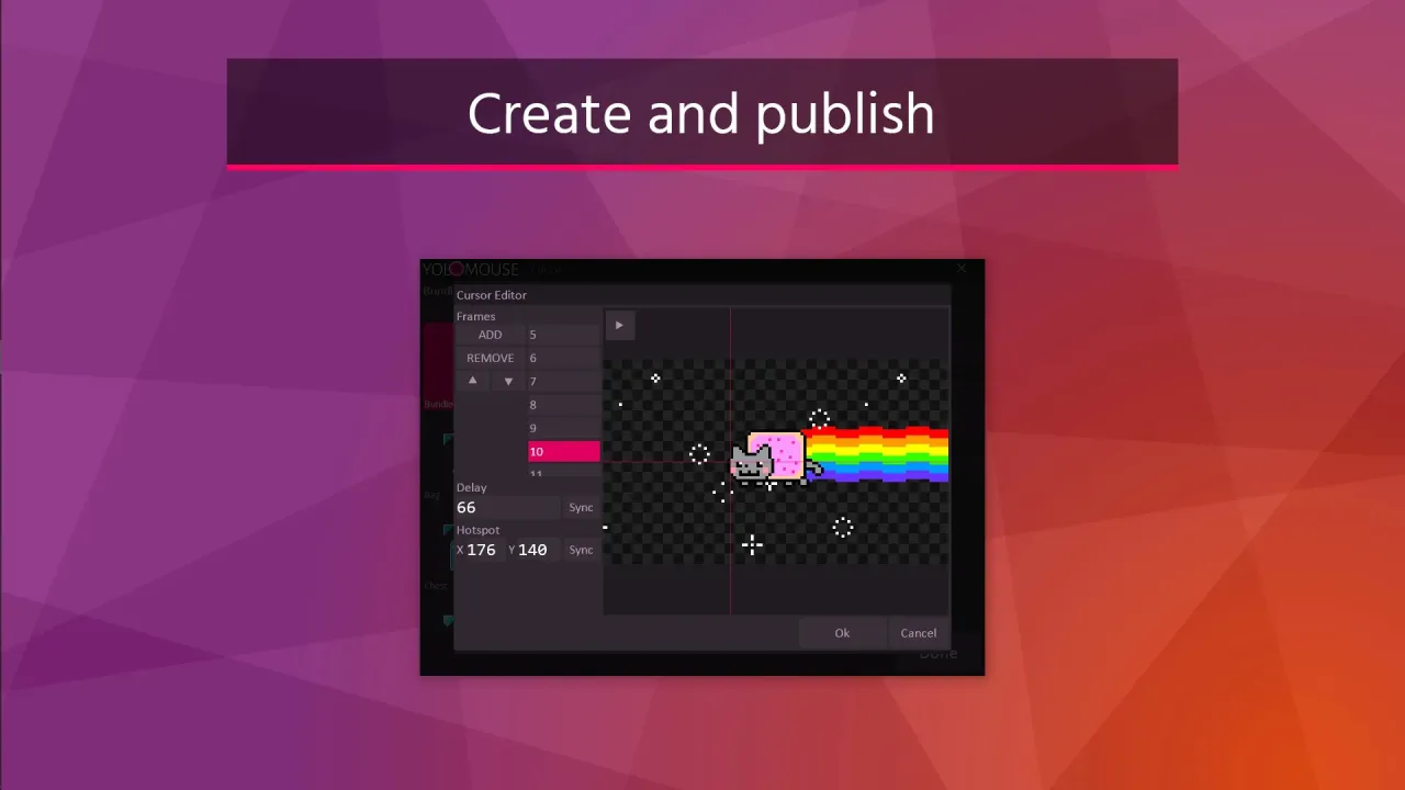 High visibility cursors for MOBA and ARPG games