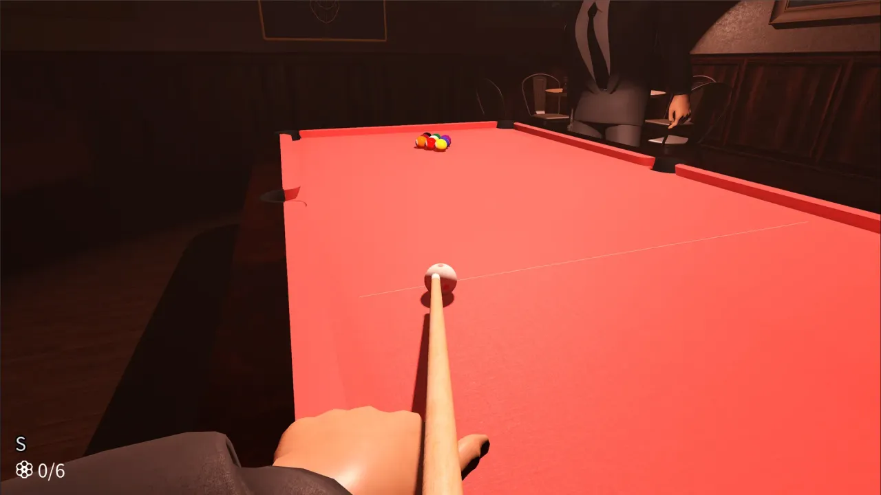 Nine-Ball Roulette Steam Key Global gameplay showing pool table mechanics