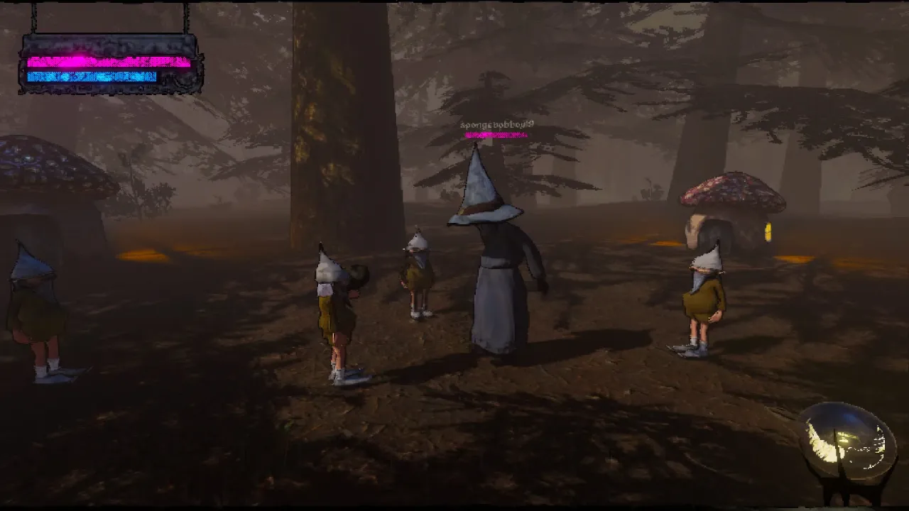 A variety of magic characters ready for competitive battle