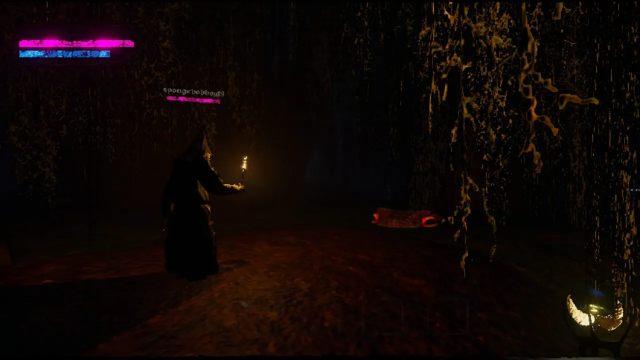 Dynamic lighting and particle effects in Mage Arena