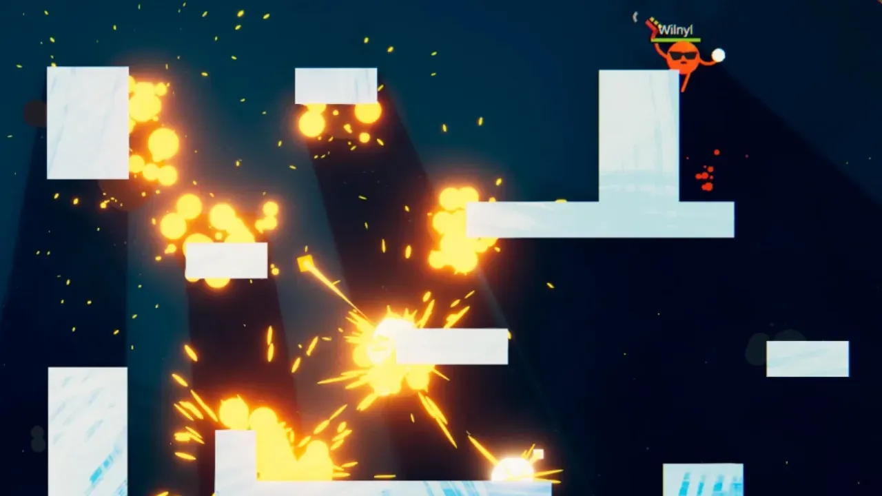 Fast-paced platformer combat with unique projectiles