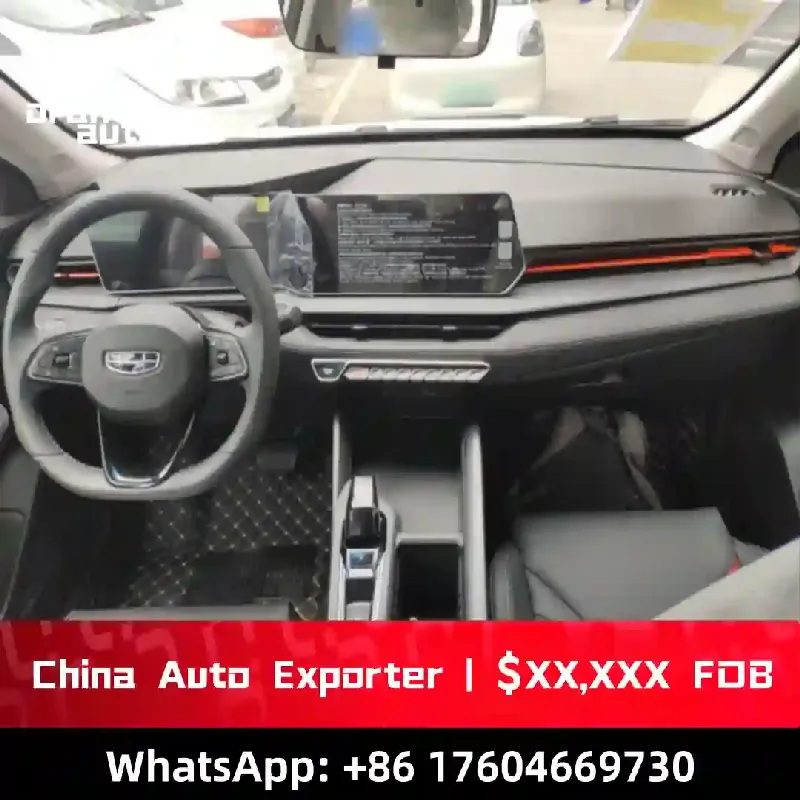 Geely Binrui Cool sporty sedan interior