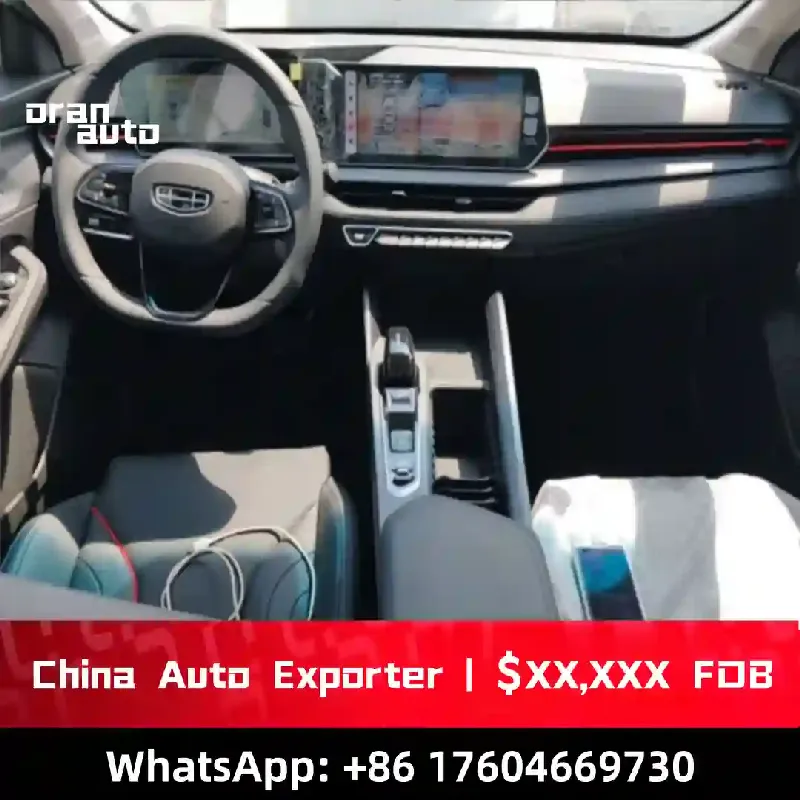 modern sedan cockpit interior layout
