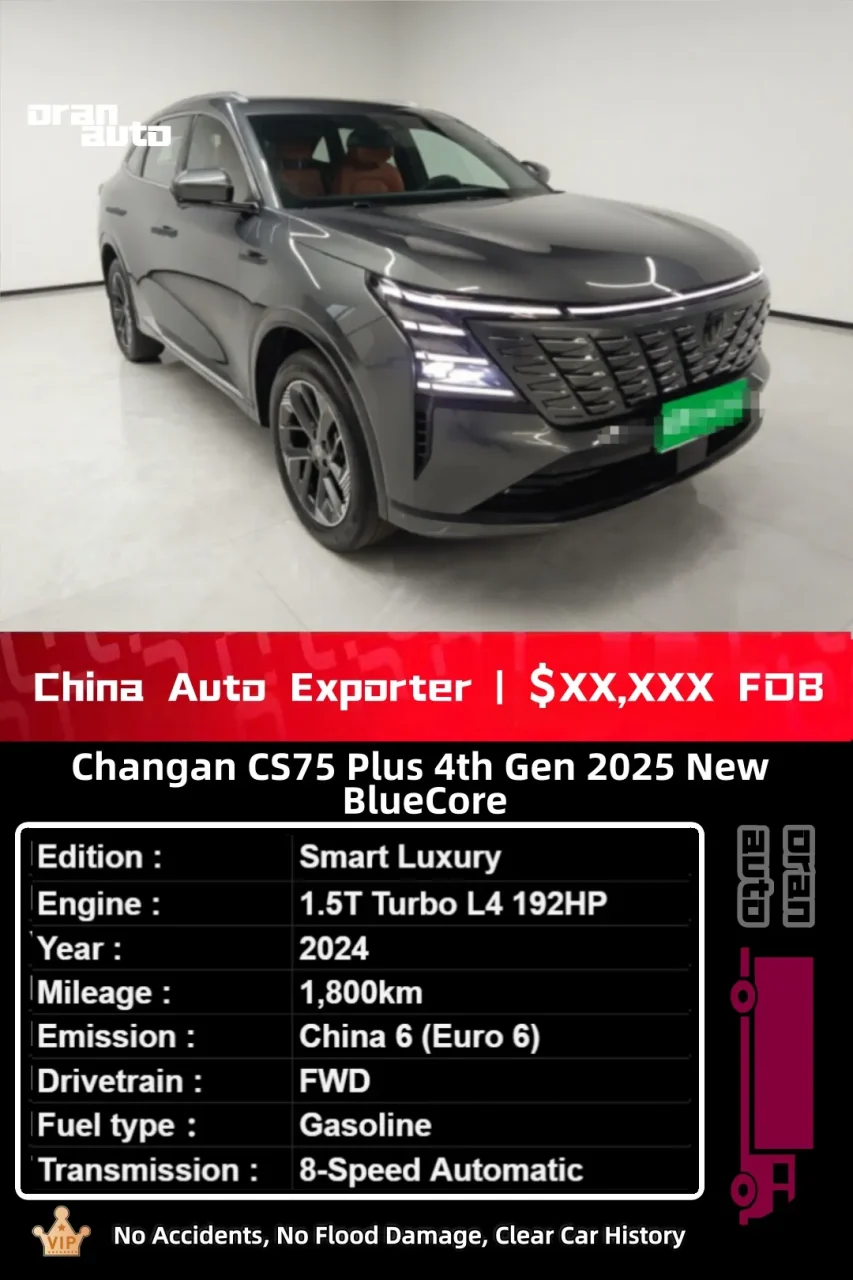 Used Changan CS75 Plus front exterior view