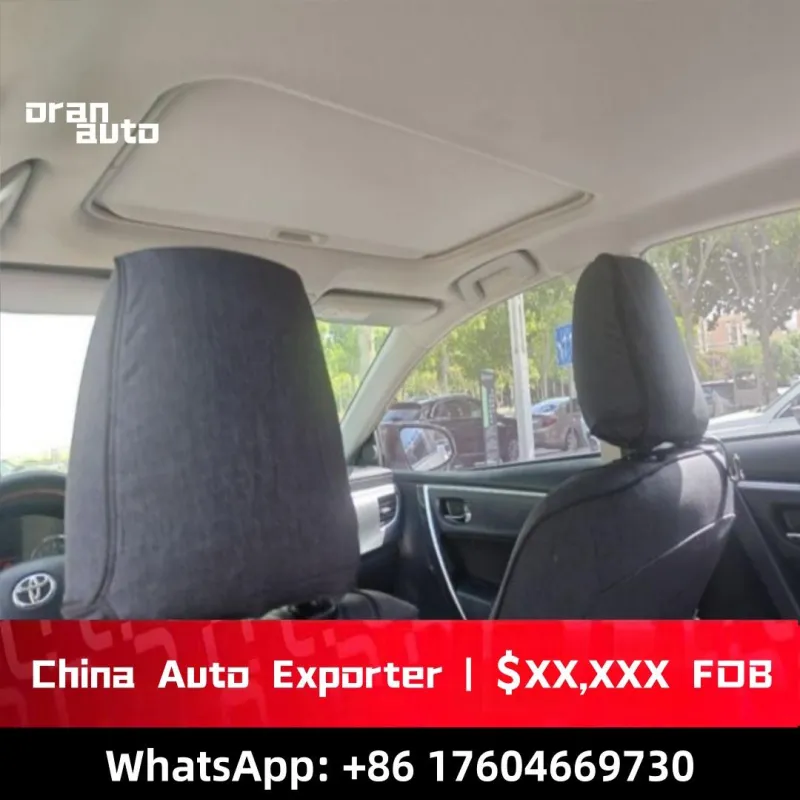 Spacious Corolla interior seating