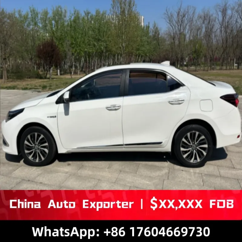 rear view Toyota Corolla Hybrid trunk space condition