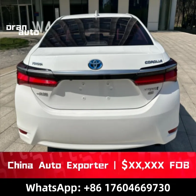 Used Toyota Corolla Hybrid side profile body condition