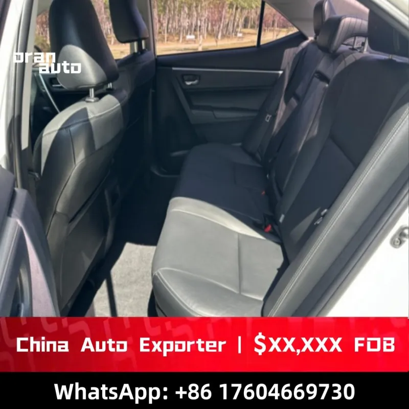 Toyota Corolla Hybrid interior seating leather luxury edition