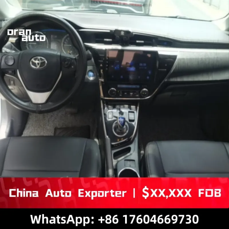 Toyota Corolla Hybrid dashboard and interior