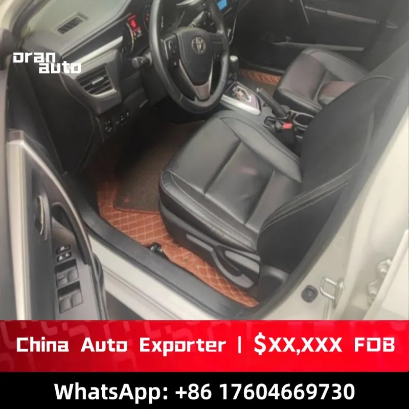Toyota Corolla GL-i leather interior