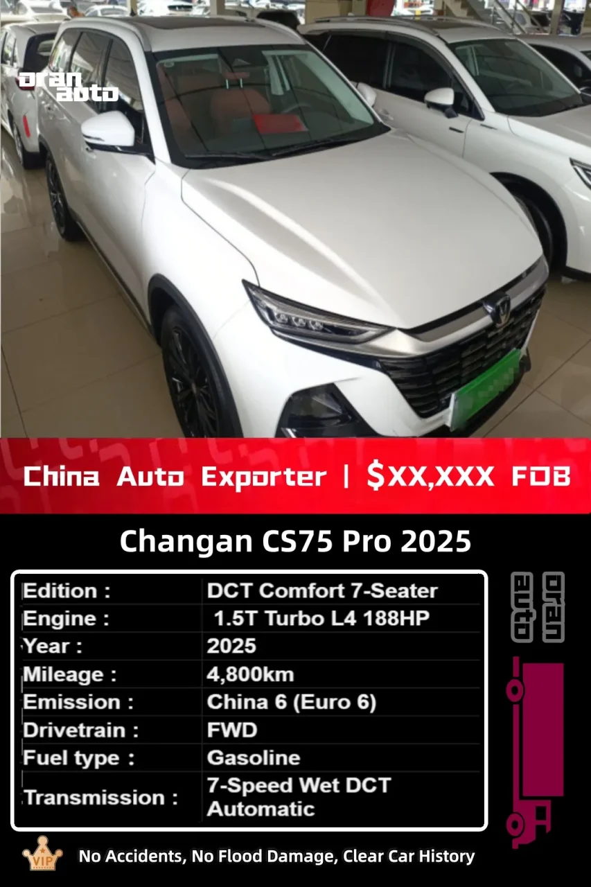 Used Changan CS75 Pro front view