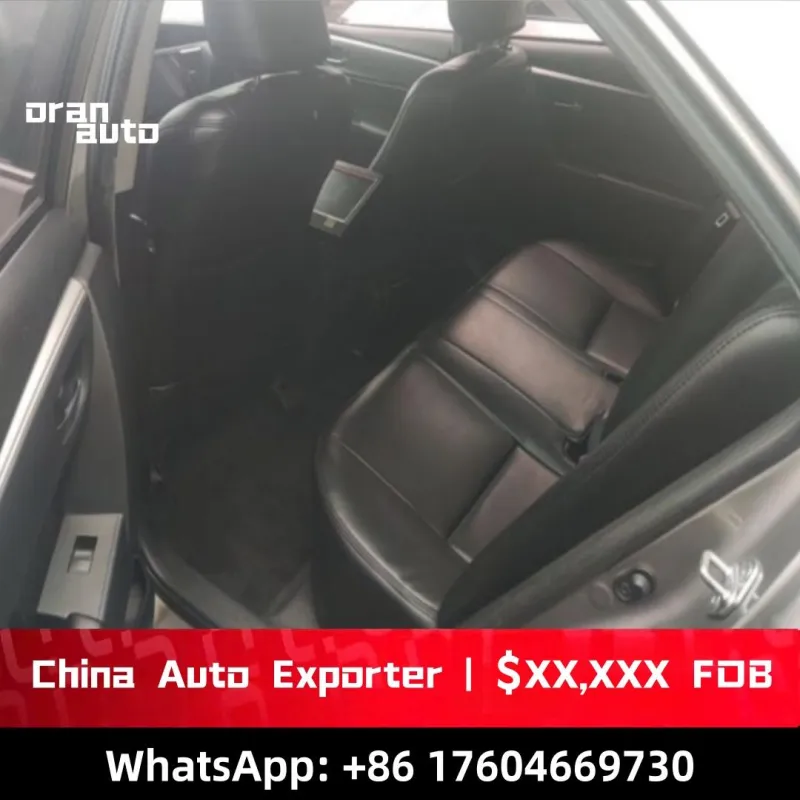 Compact sedan rear design