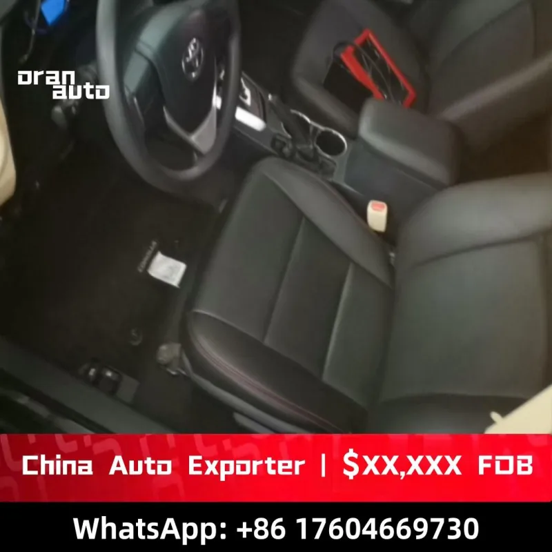 Toyota Corolla sedan interior overview