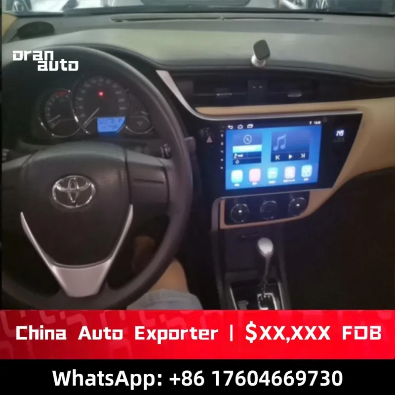 Side profile of Used 2017 Corolla