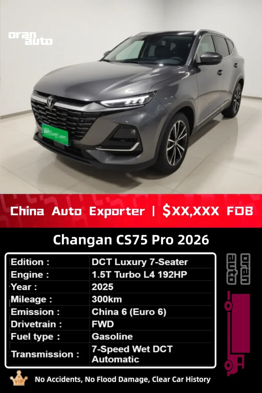 Used Changan CS75 Pro front view