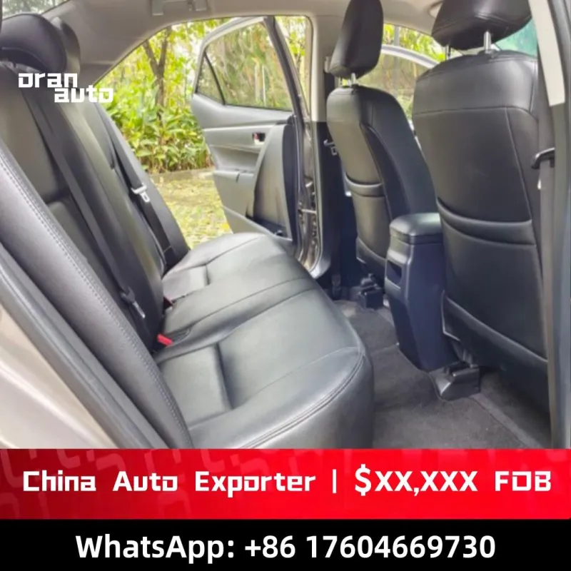 Used 2017 Corolla trunk and cargo space
