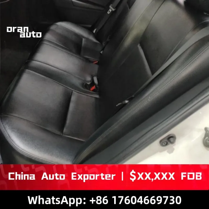 compact sedan rear seating area