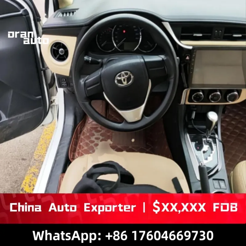 Toyota Corolla luggage compartment