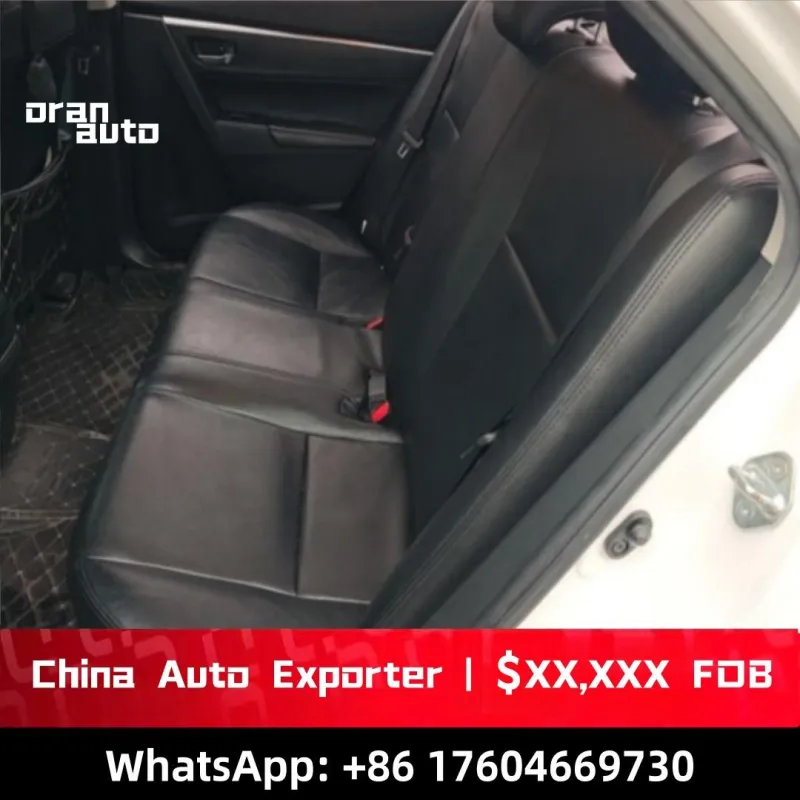 Spacious rear seating area