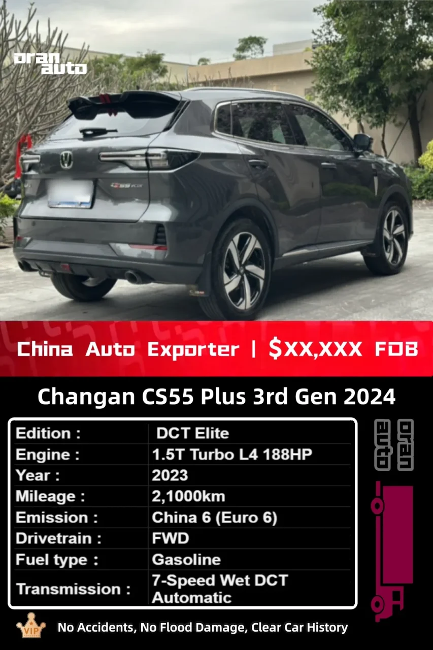 Used Changan CS55 Plus front view