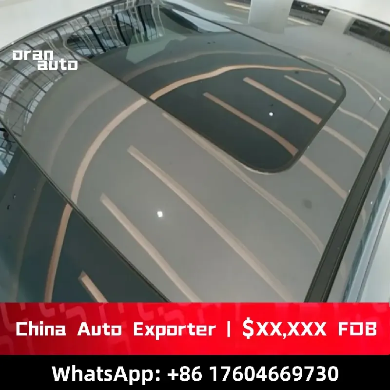 modern sedan rear seat details