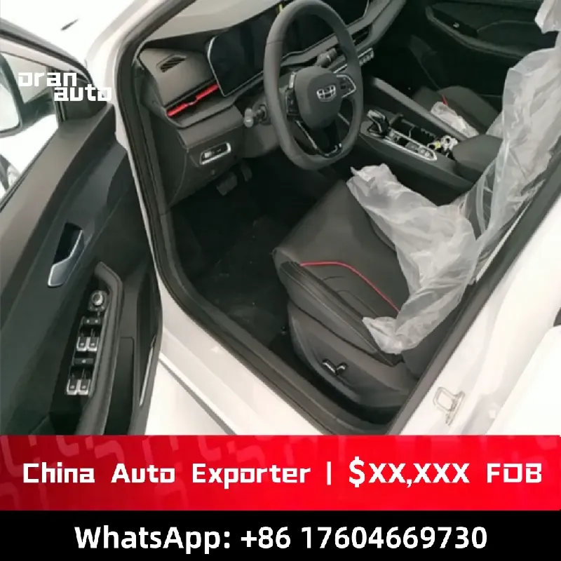 2024 Geely compact sedan exterior
