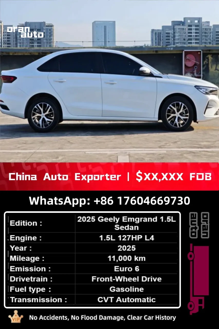 Used Geely Emgrand front exterior view