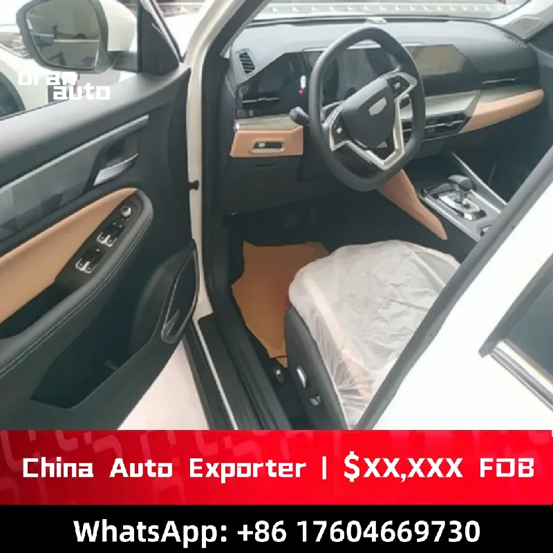 modern flagship SUV interior
