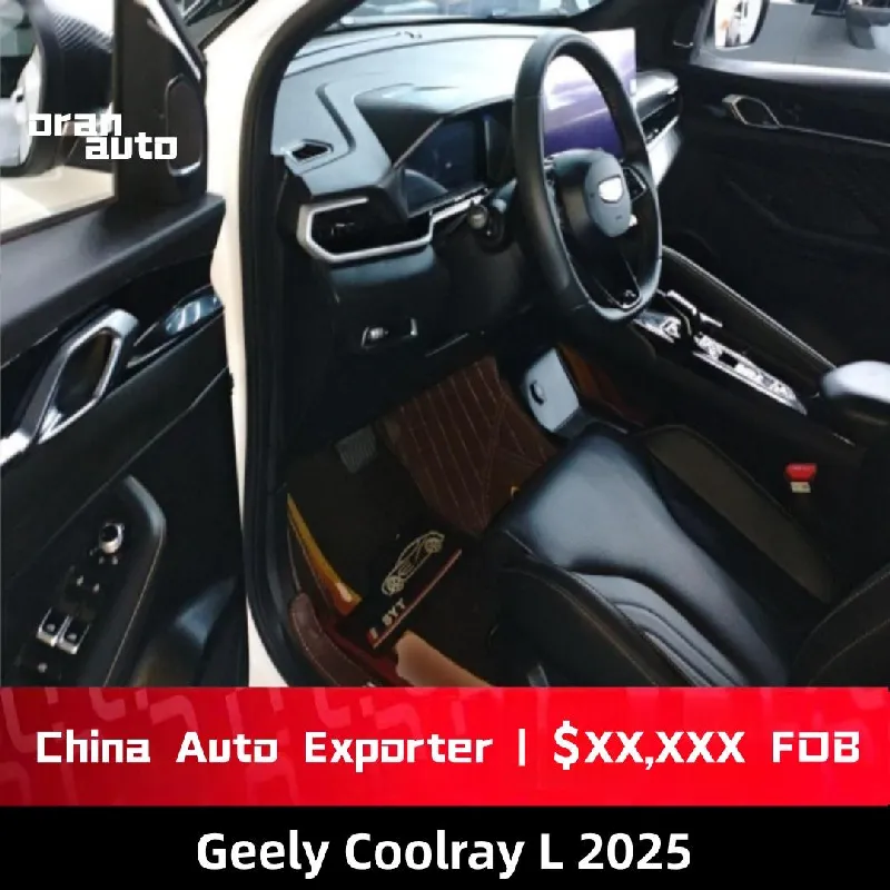 Geely Coolray L interior dashboard and digital cockpit