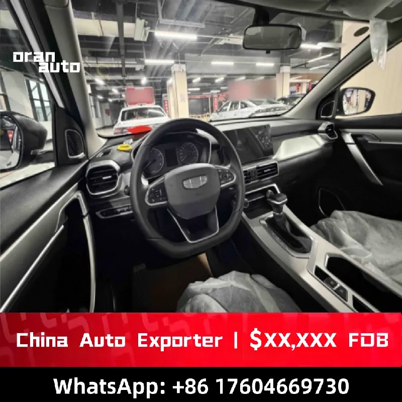 Geely Coolray luxury SUV interior dashboard