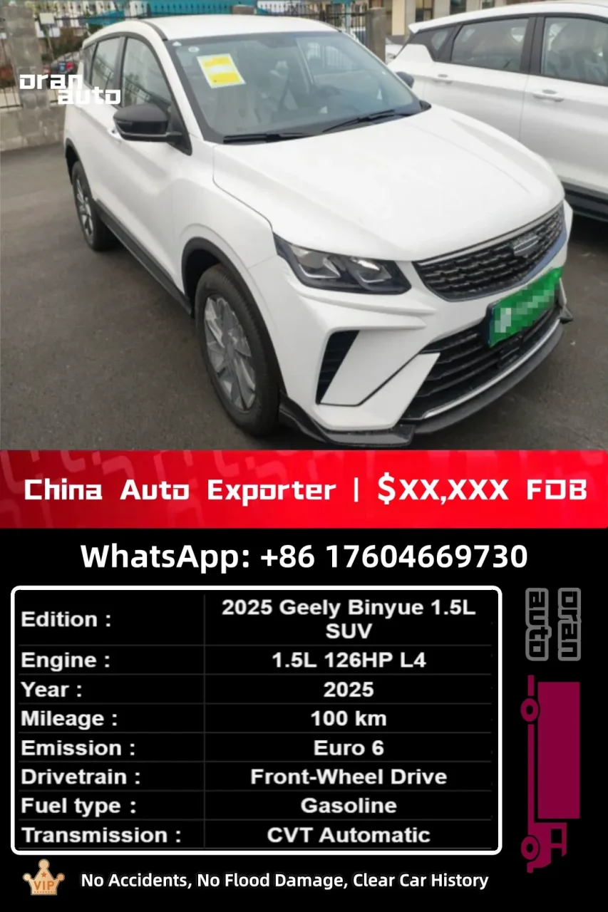 2024 Geely Binrui Cool front design