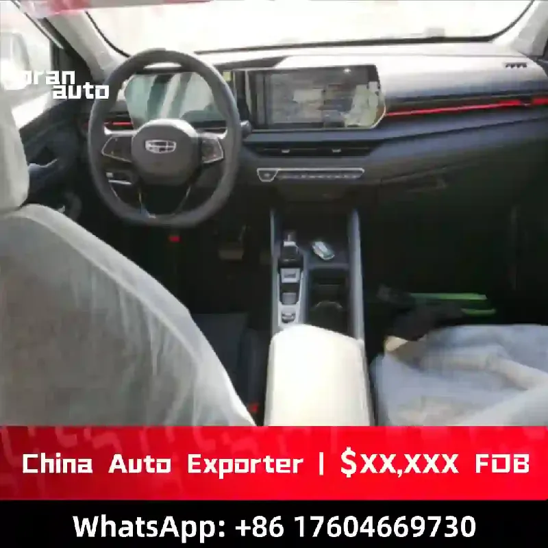 compact Sedan dashboard and interior technology display