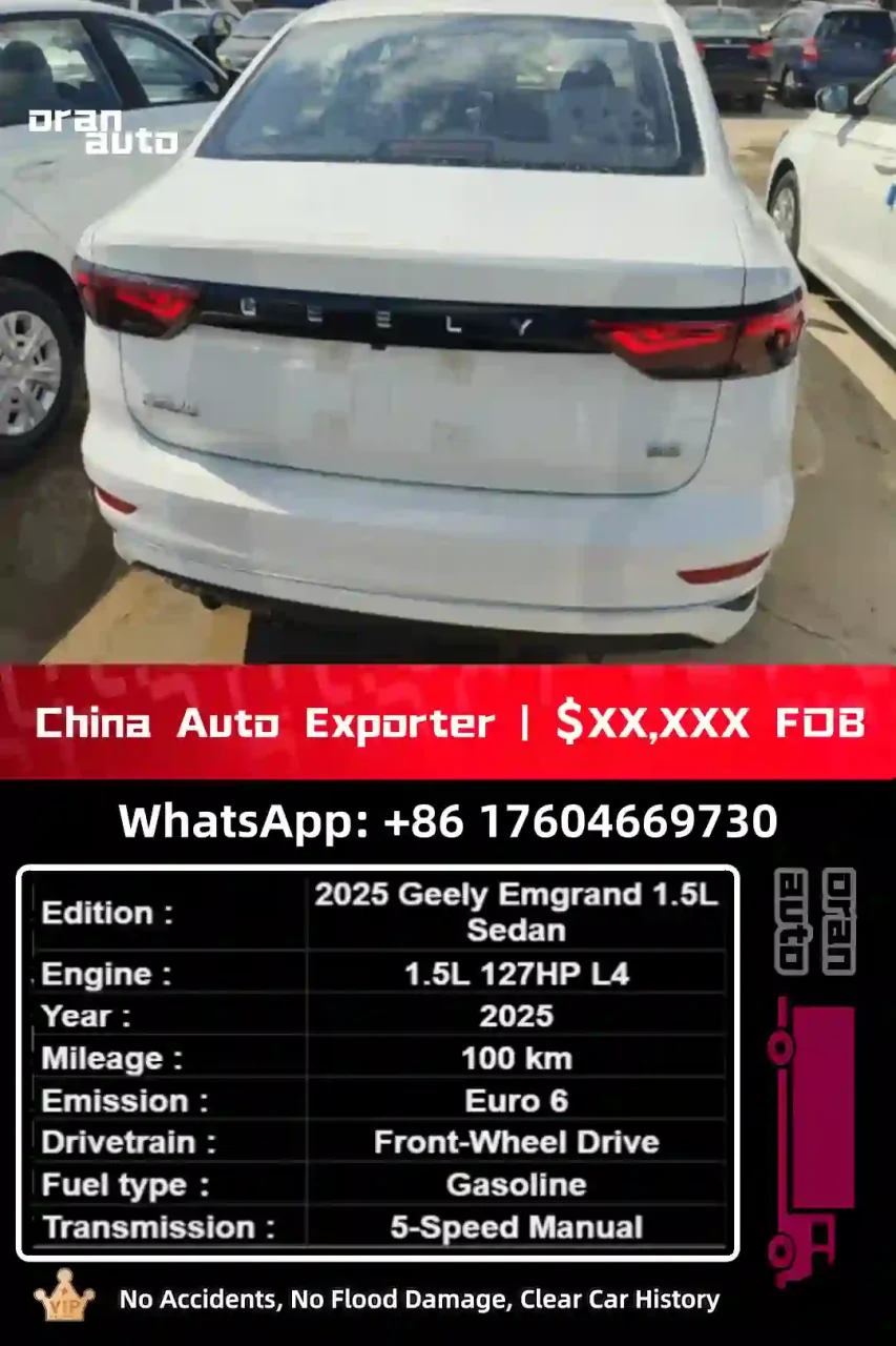 used Geely Emgrand front exterior design