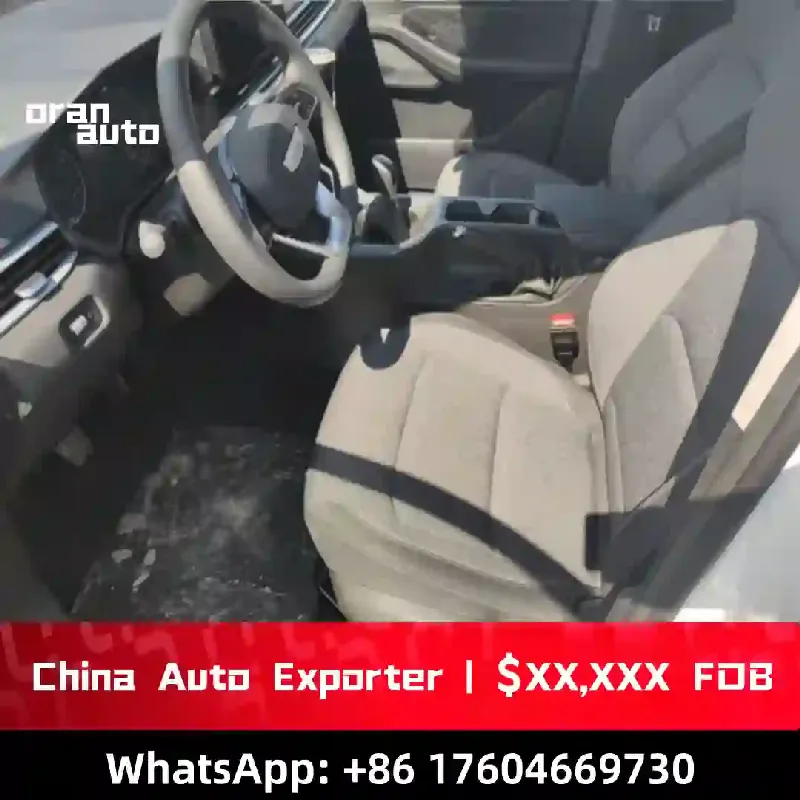 Geely Emgrand interior dashboard and steering wheel