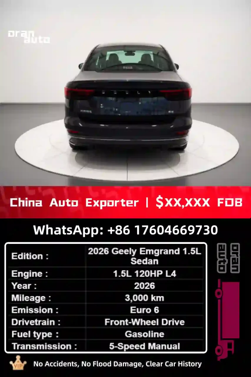 used Geely Emgrand front exterior styling