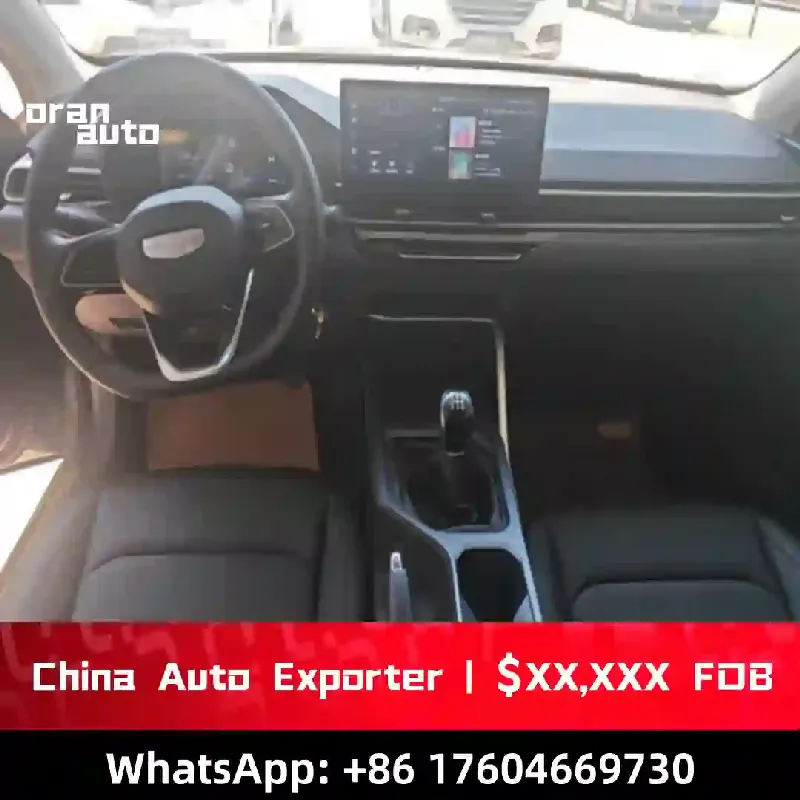 Geely Emgrand interior dashboard and center console